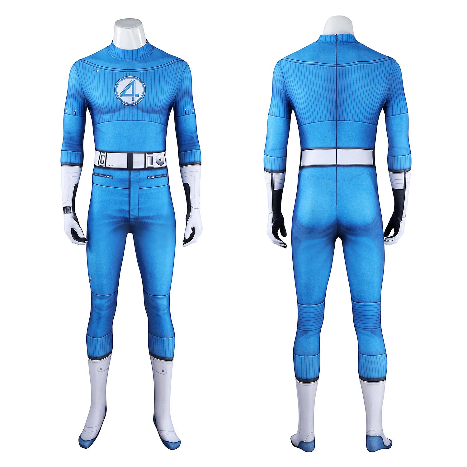 Fantastic Four First Steps Mister Fantastic Reed Richards Jumpsuit Costumes