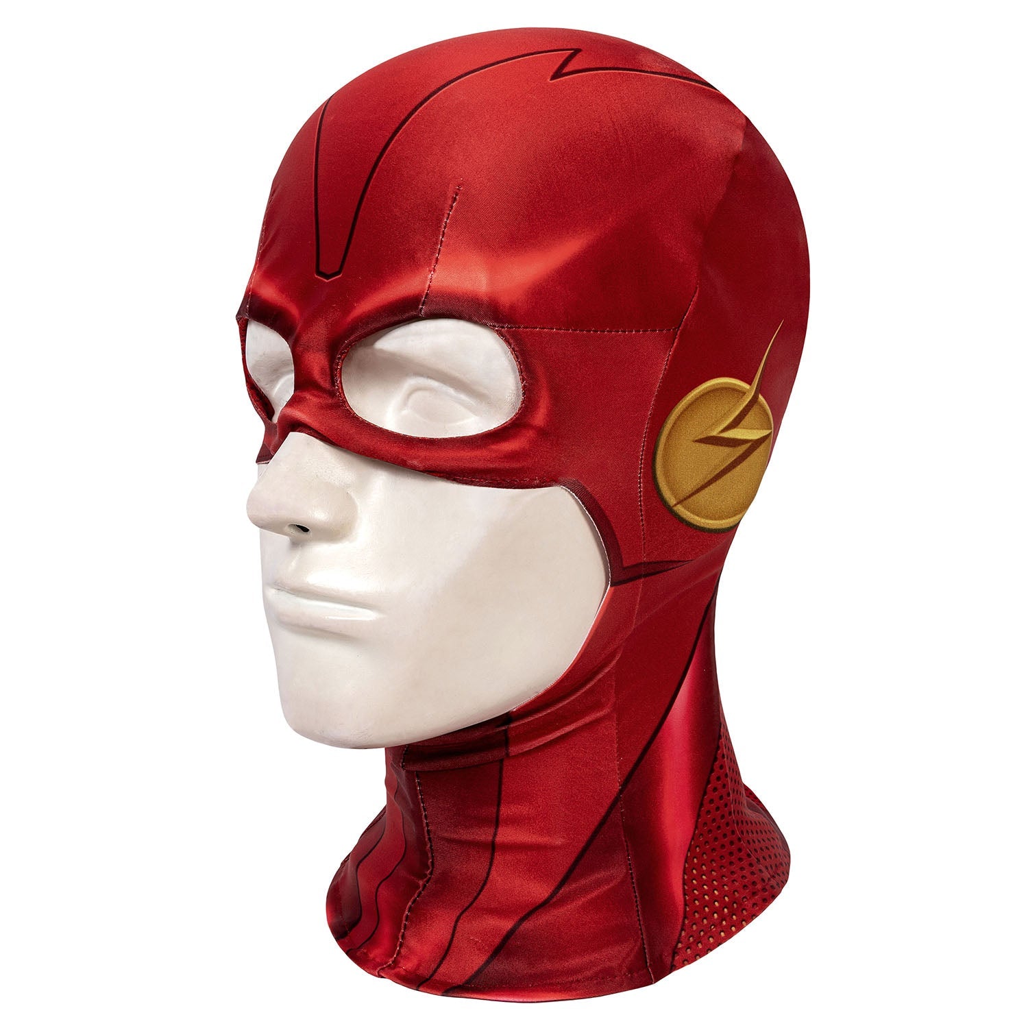 The Flash Season 5 Barry Allen Male Jumpsuit with Mask Cosplay Costumes