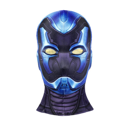 Blue Beetle Jaime Reyes Male Jumpsuit with Headgear Cosplay Costumes