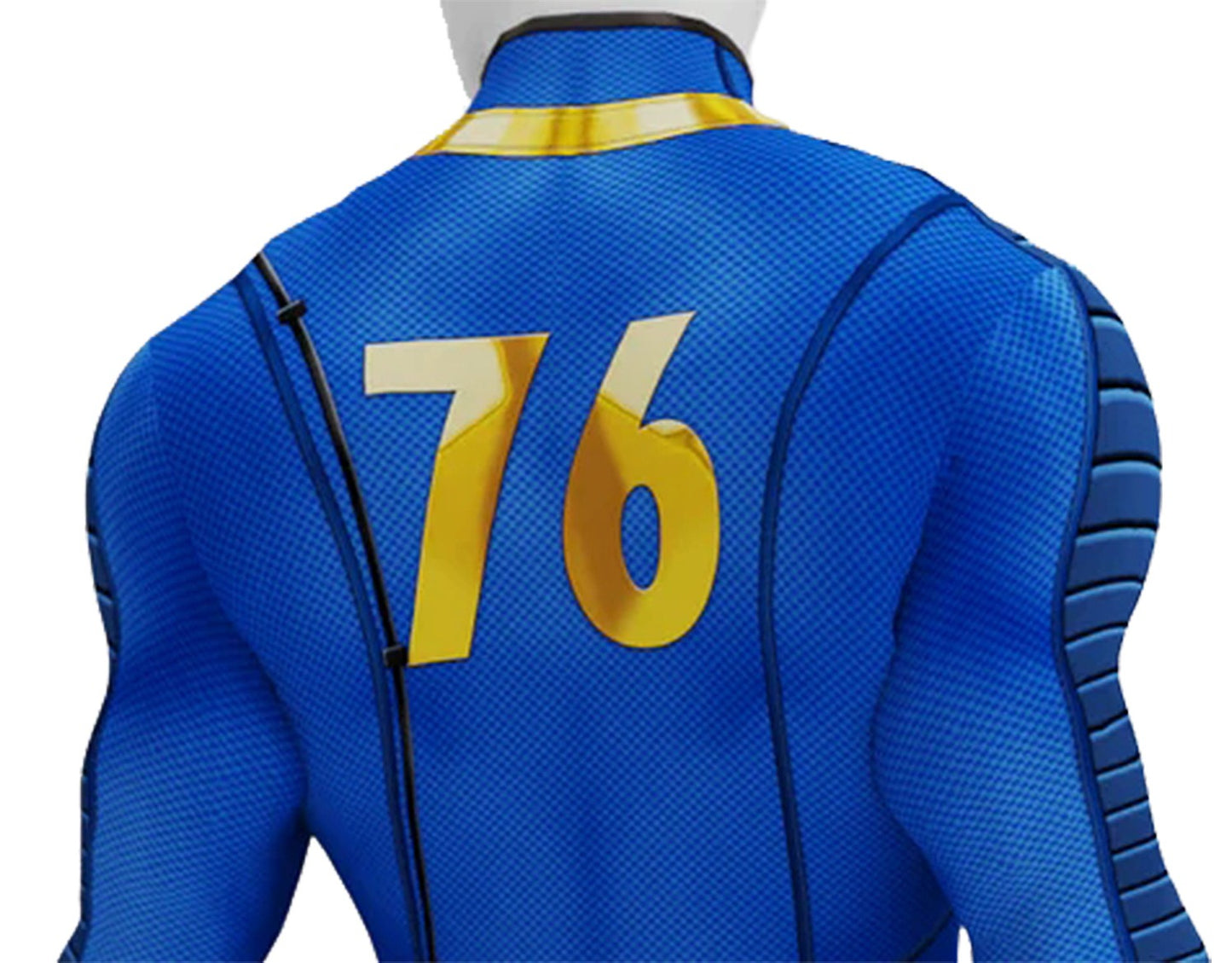 Game Fallout Vault #76 Sheltersuit Male Jumpsuit Cosplay Costumes