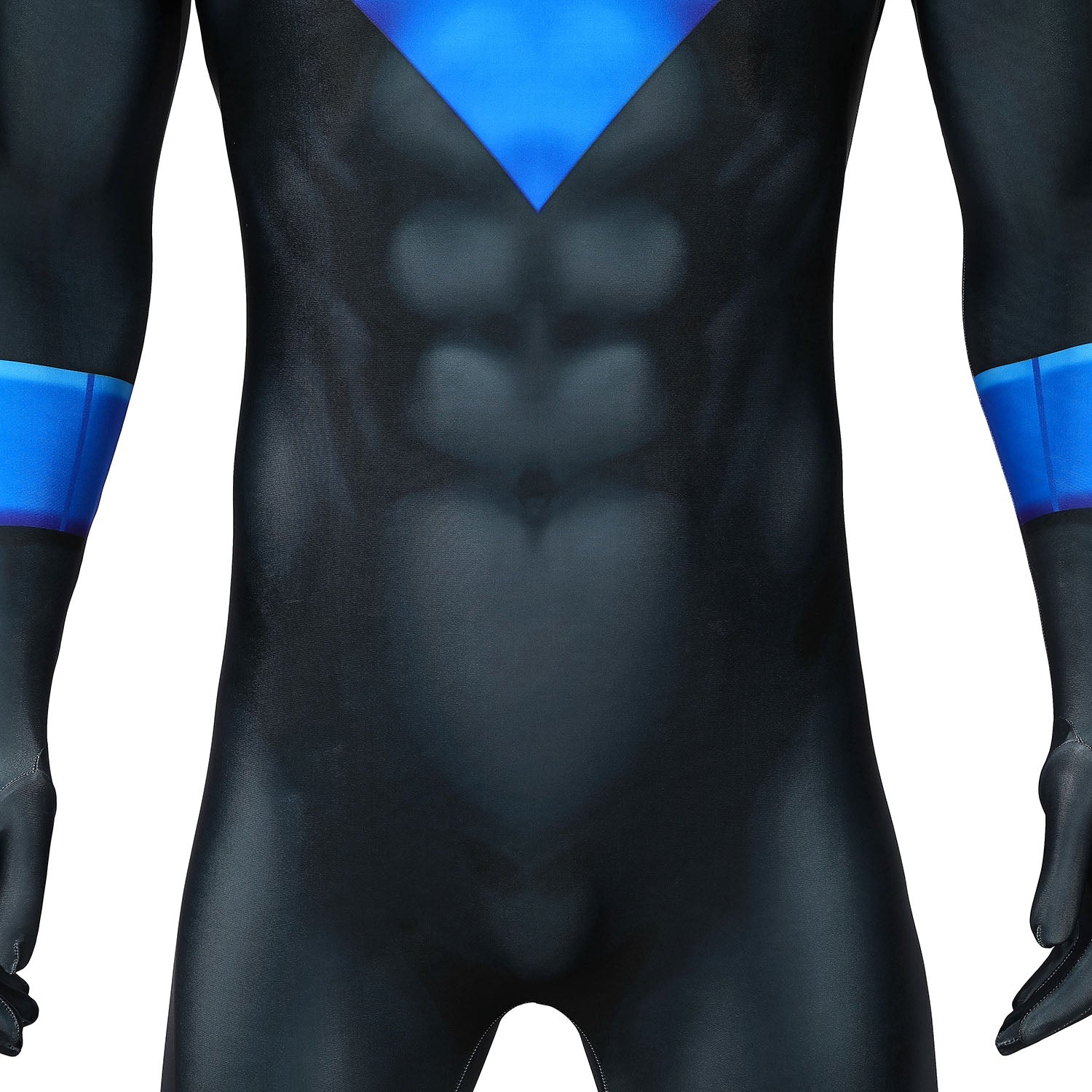 Batman: Under the Red Hood Nightwing Male Jumpsuit Cosplay Costumes