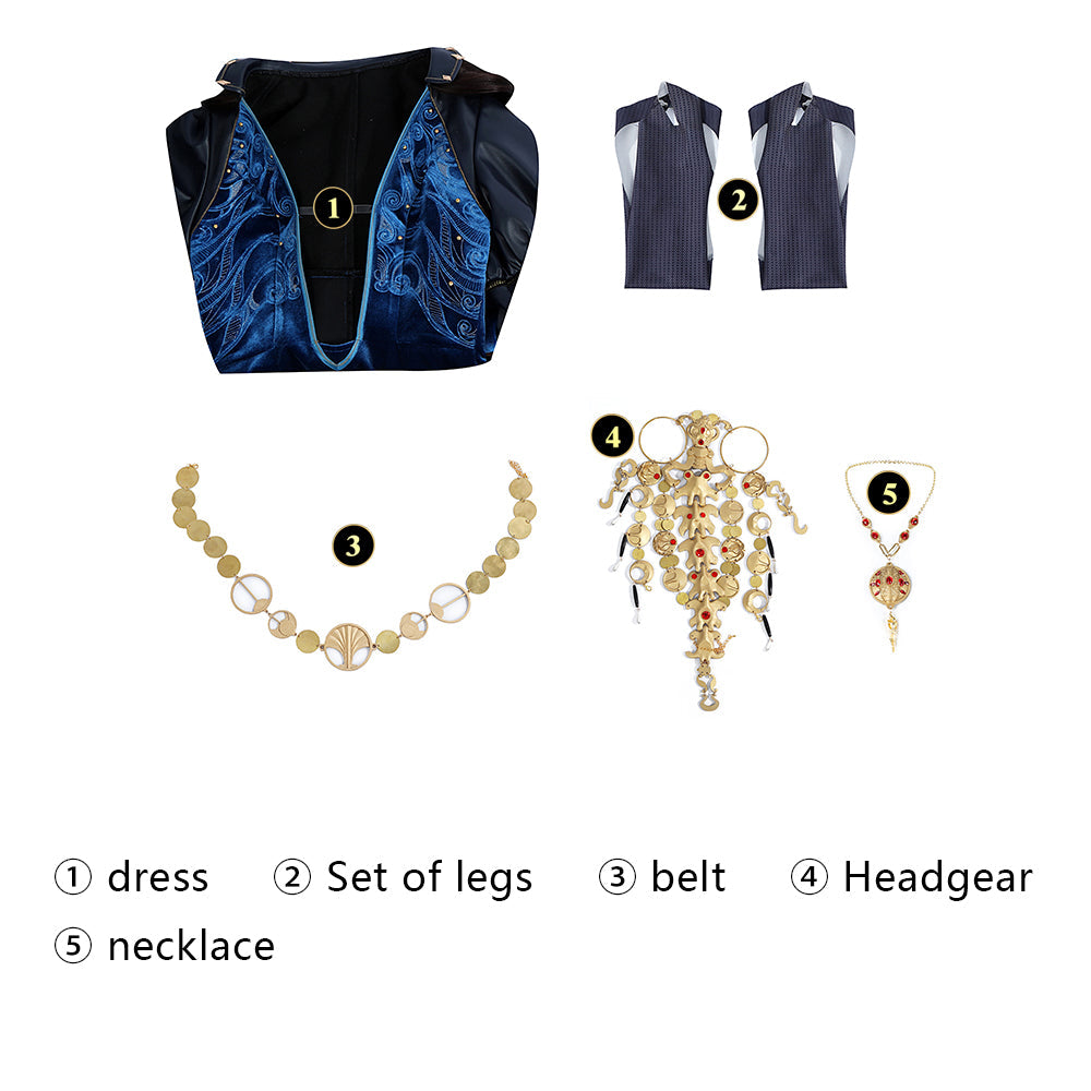 Game Baldur's Gate 3 Mizora Female Halloween Cosplay Costumes