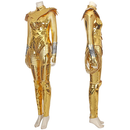 Wonder Woman Diana Prince Golden Eagle Armor Female Cosplay Costumes