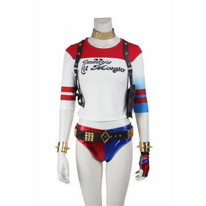 The Suicide Squad The Clown's Girl Harley Quinn Female Cosplay Costumes