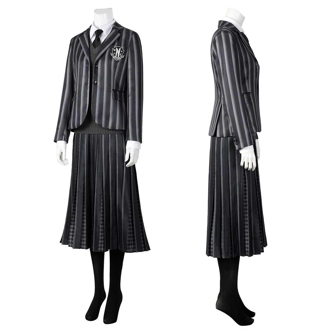 Wednesday 2 The Addams Family Nevermore Academy Uniform Cosplay Costumes