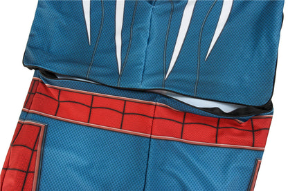 Spider-Man PS4 Advanced Suit Male Jumpsuit Cosplay Costumes with Sole and Zipper