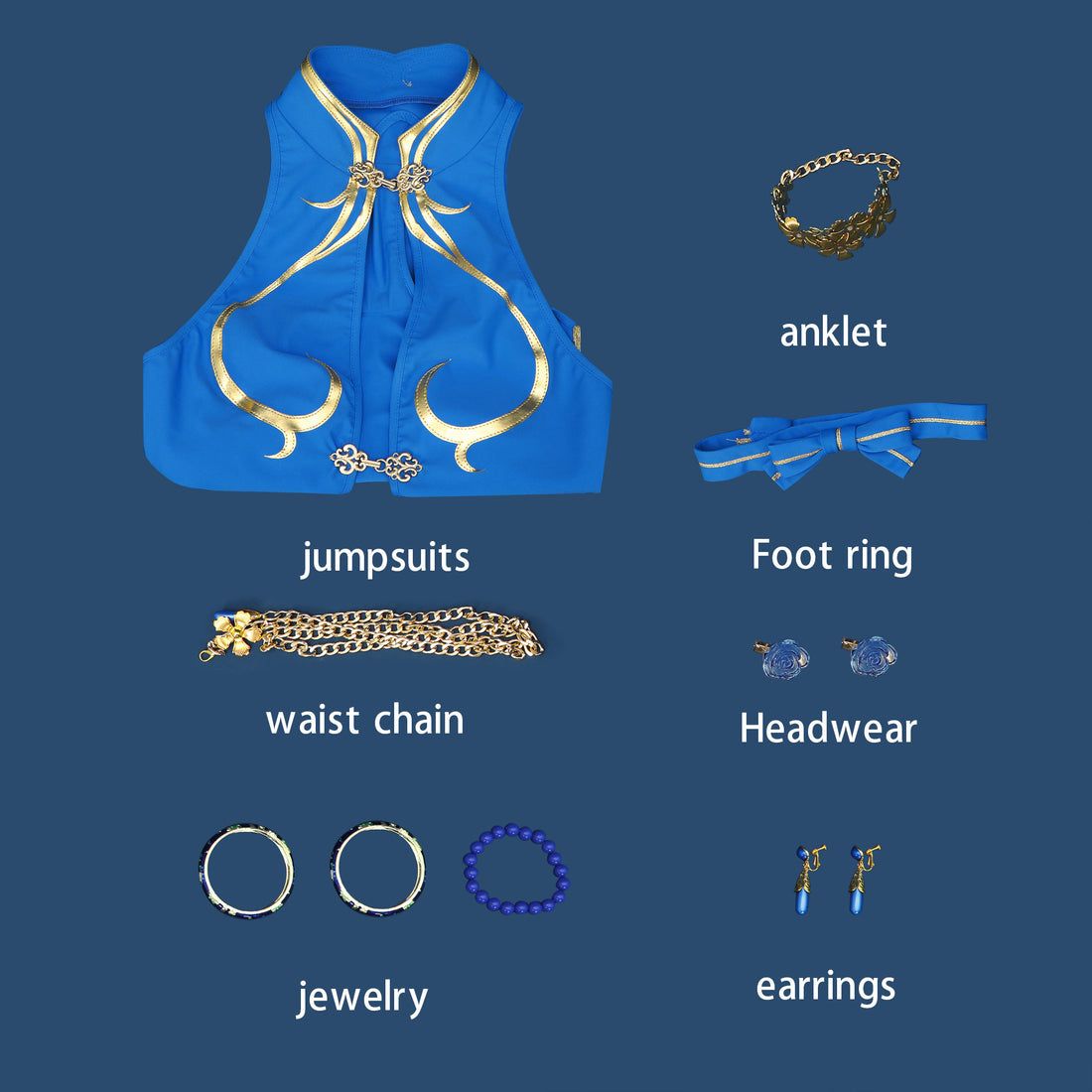 Game Street Fighter 6 Chun Li Woman Swimsuit Cosplay Costumes