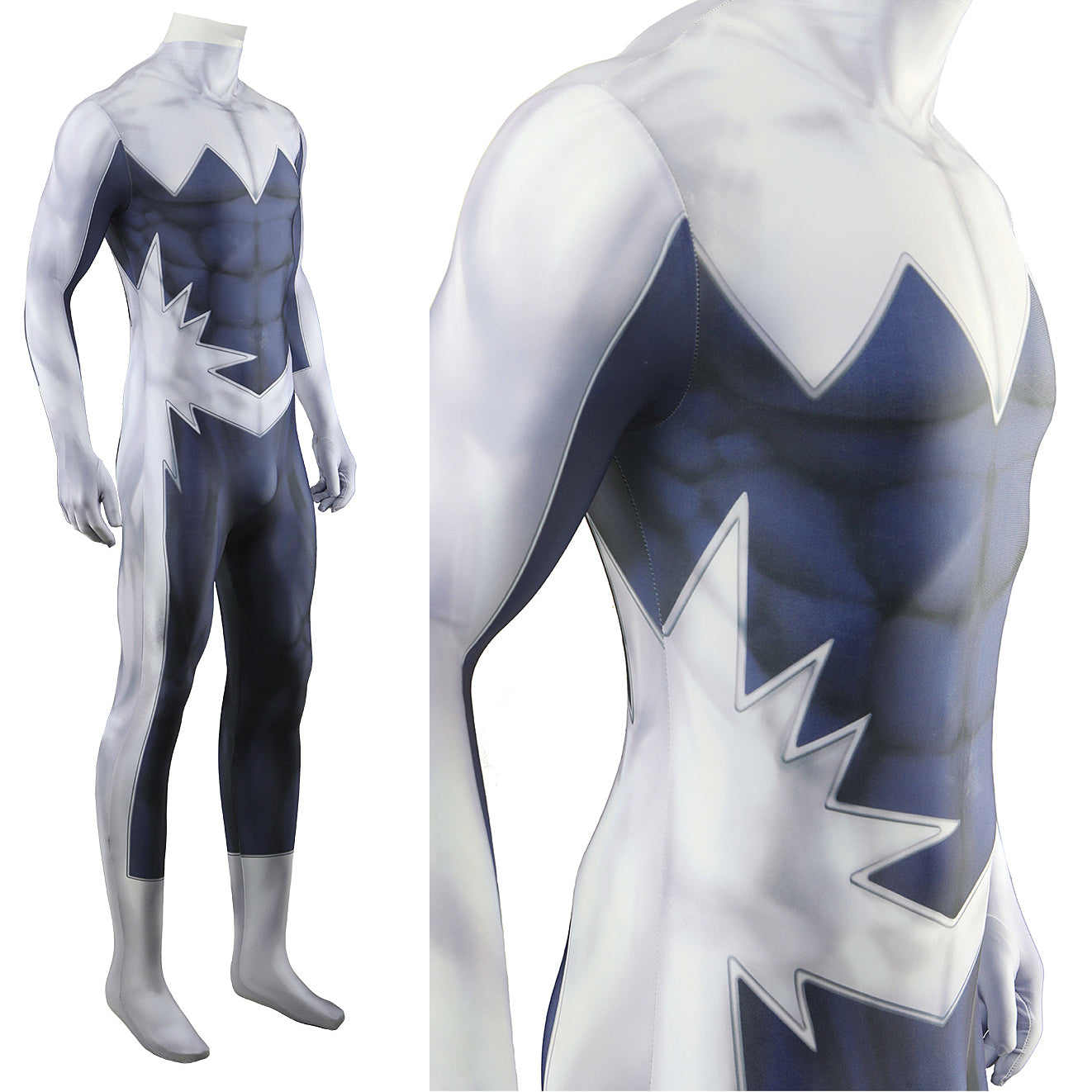 Marvel Northstar Pattern Preview Jumpsuit Adult Kids Cosplay Costume