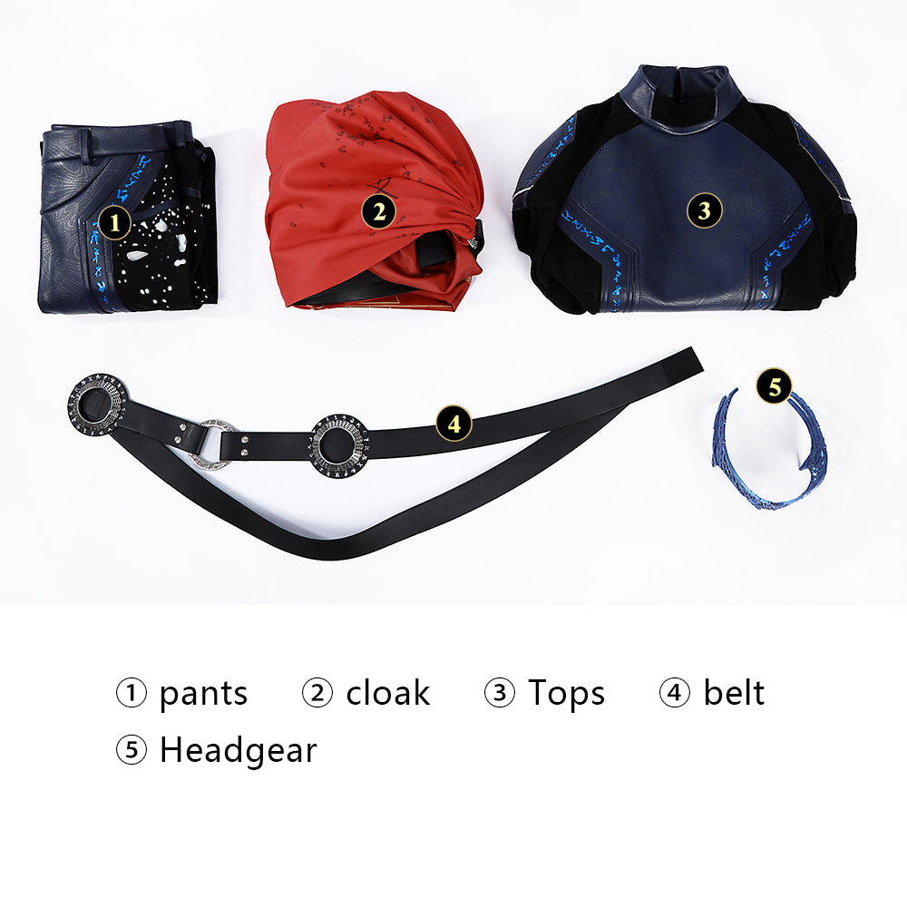 Agatha All Along Wiccan Billy Maximoff Full Set Cosplay Costumes