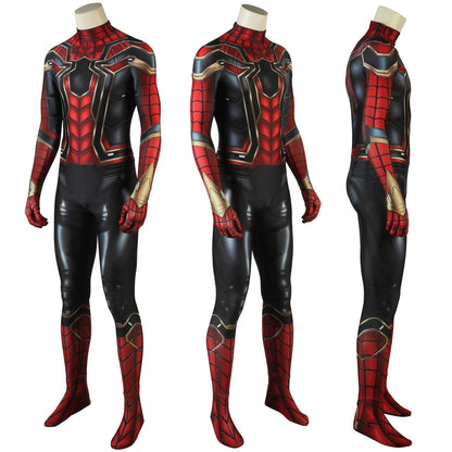 Infinity War Peter Parker Spider-Man Male Jumpsuit Cosplay Costumes