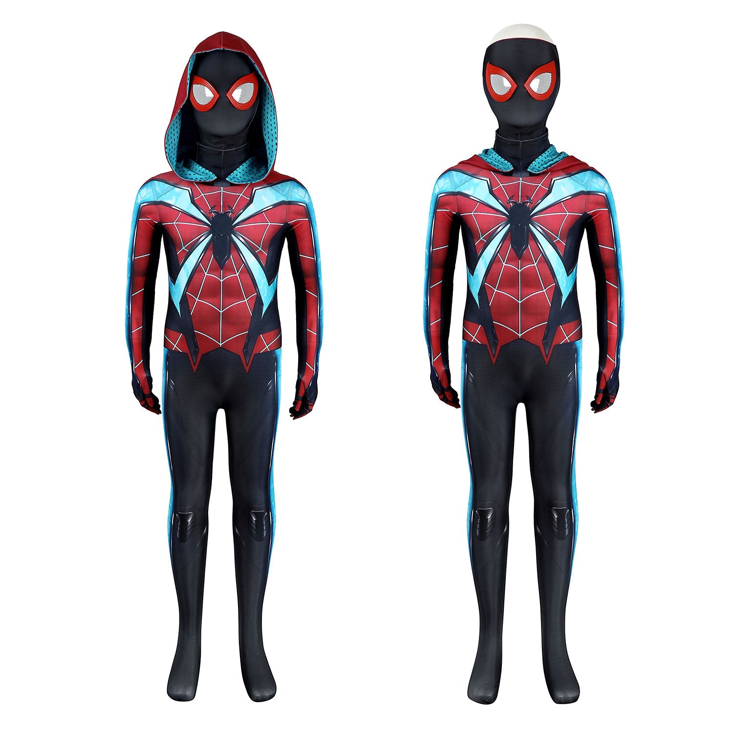 Marvel's Spider-Man 2 Evolve Suit Kids Jumpsuit Cosplay Costumes