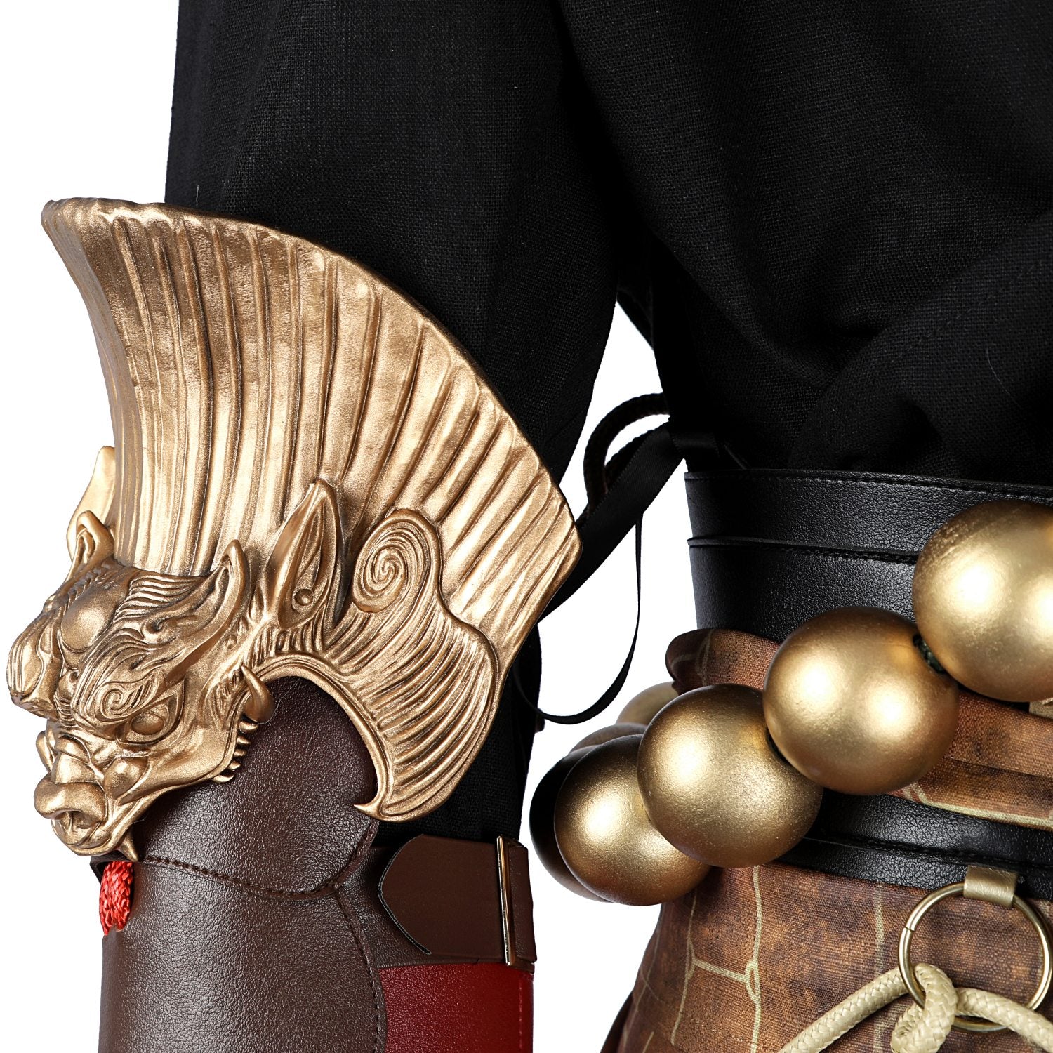 Black Myth: Wukong Ebongold Silk Robe Top Level Cosplay Costumes