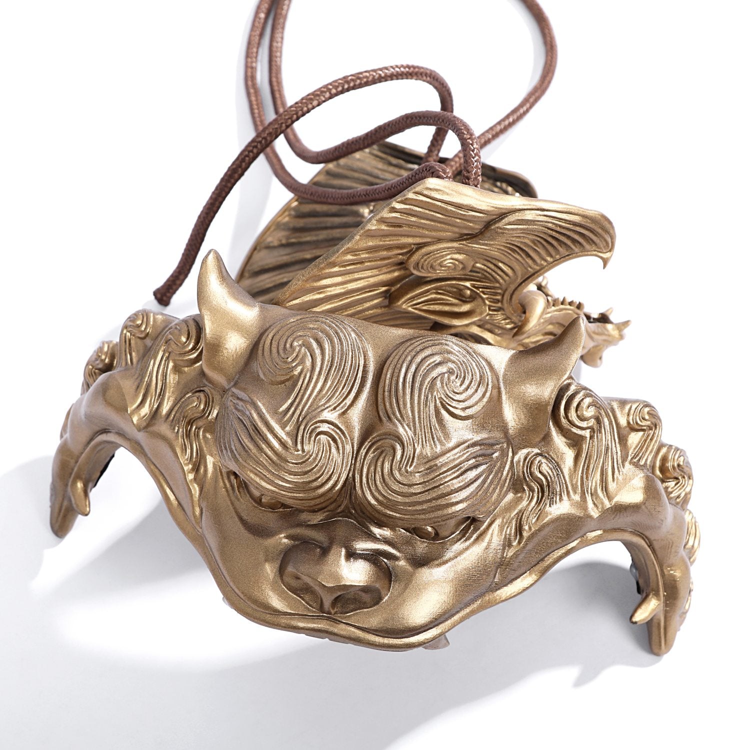 Black Myth: Wukong Ebongold Silk Robe Top Level Cosplay Costumes