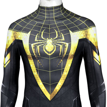 Spider-man Miles Morales Uptown Pride Suit Male Jumpsuit Cosplay Costumes