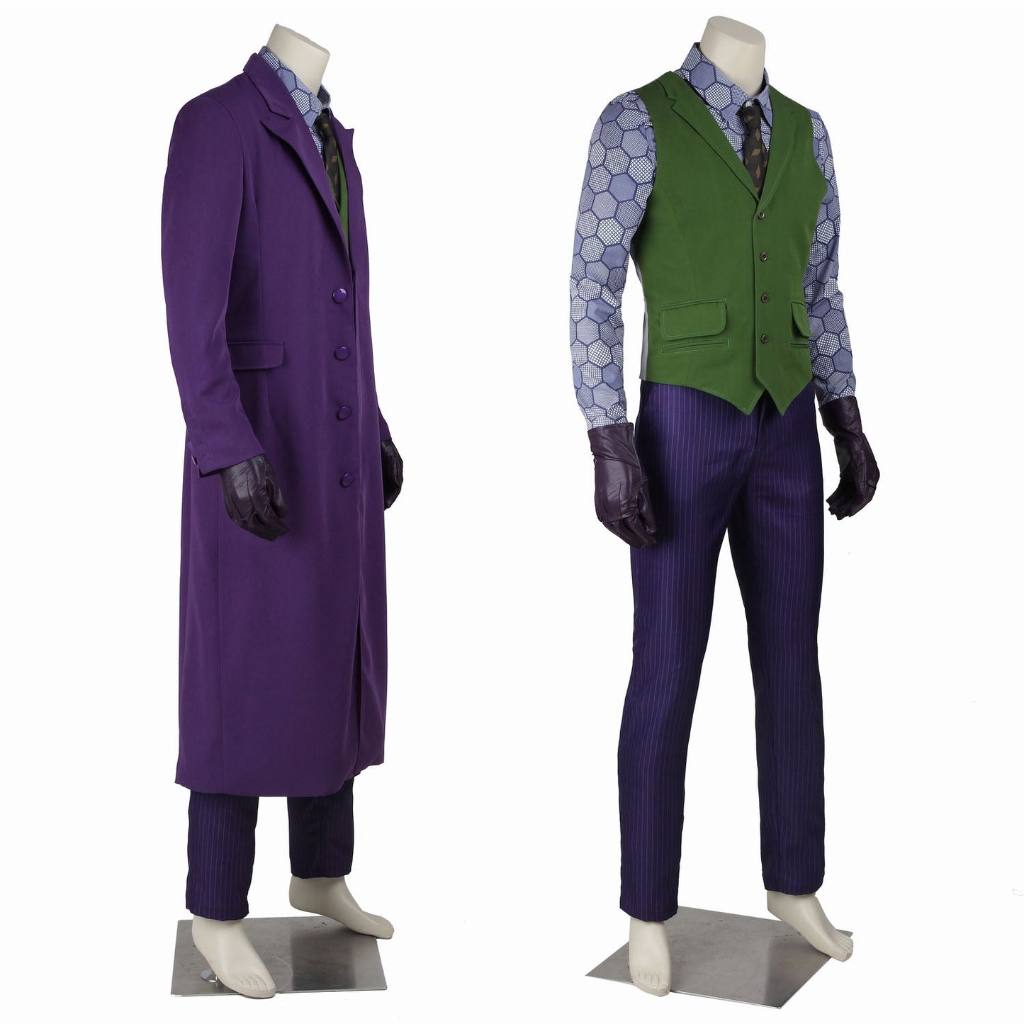 Batman The Dark Knight The Joker Male Fullset Cosplay Costumes