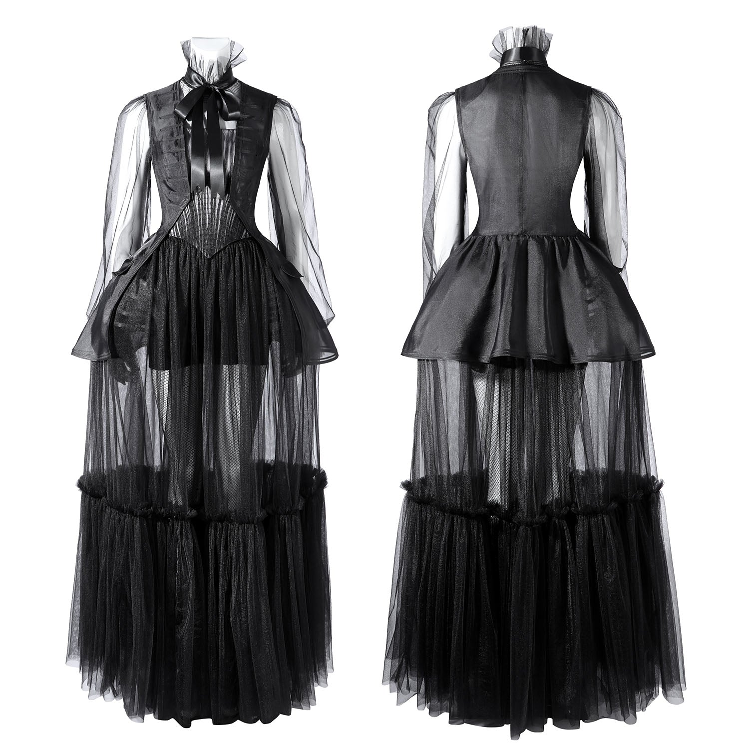 Pre-order Wednesday 2 The Addams Family Wednesday Addams Ball Gala Gown Costumes