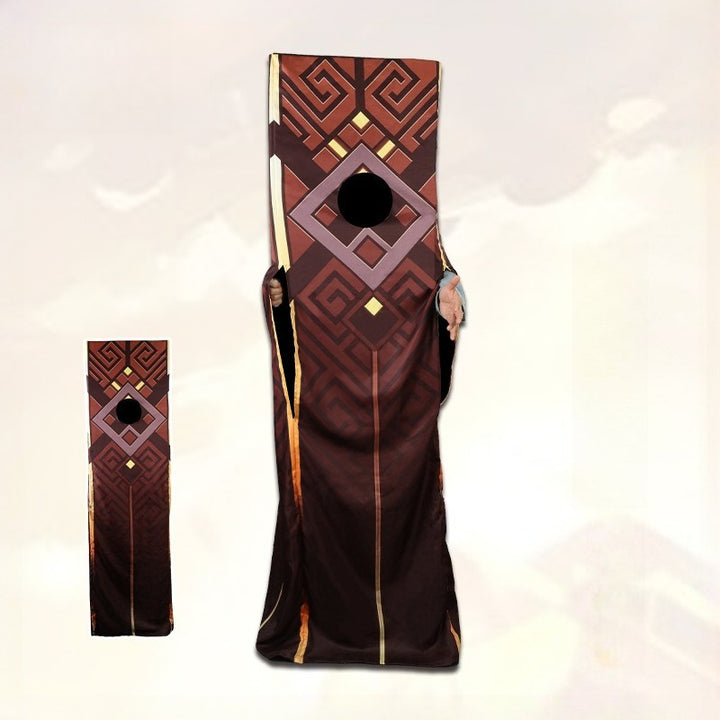 Game Genshin Impact Zhongli Pillar Funny Mascot Suit Costumes