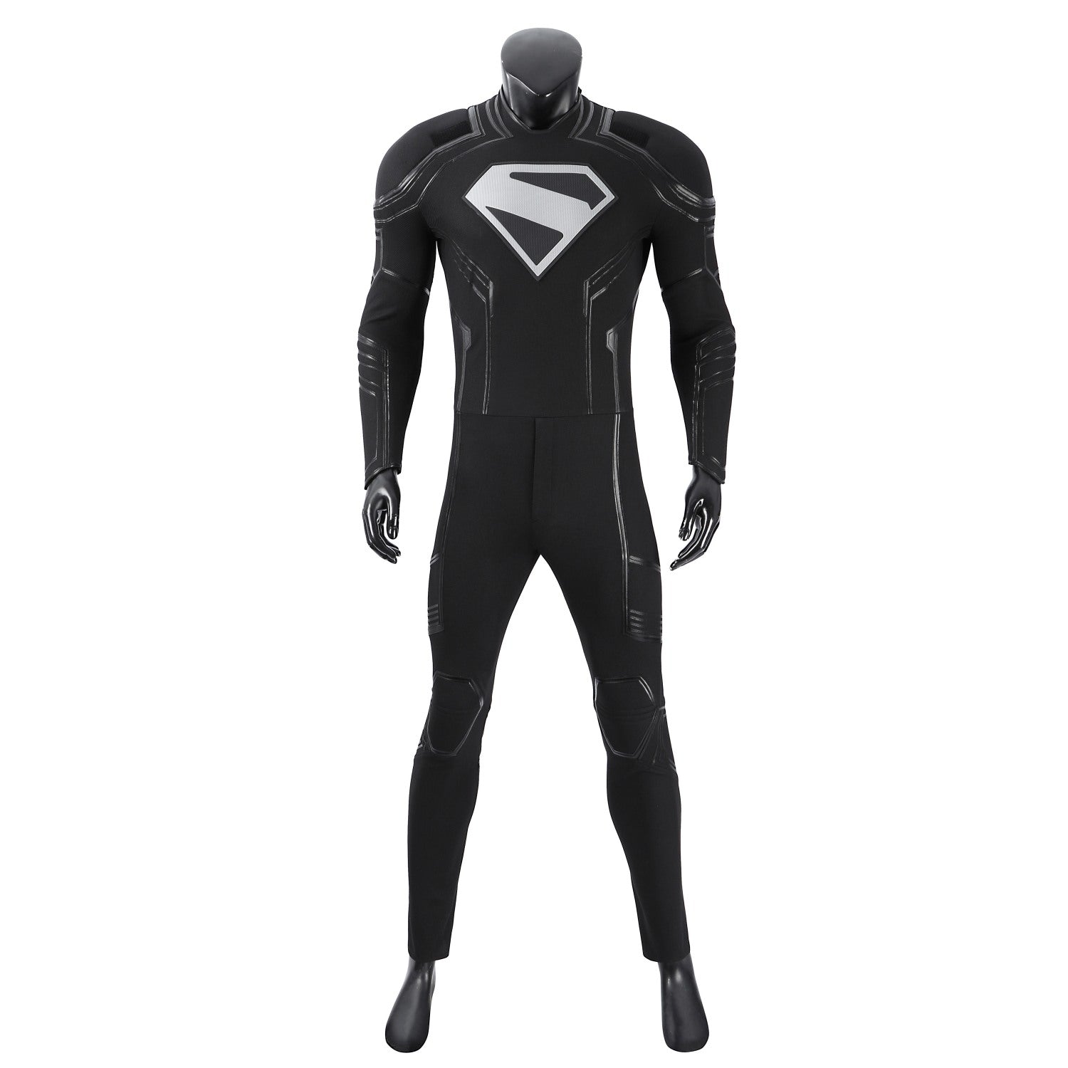 Superman Legacy Clark Kent Black Suit Top Cosplay Costumes