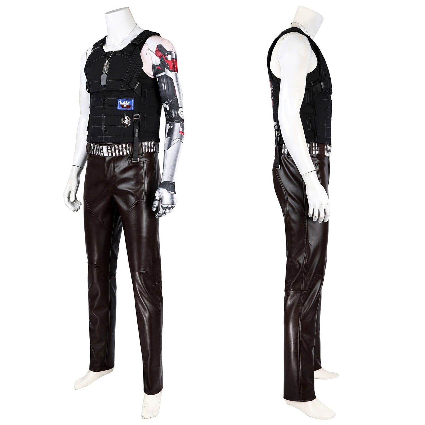 Cyberpunk 2077 Johnny Silverhand Male Cosplay Costumes