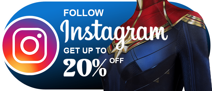 follow us on instagram get 20% off