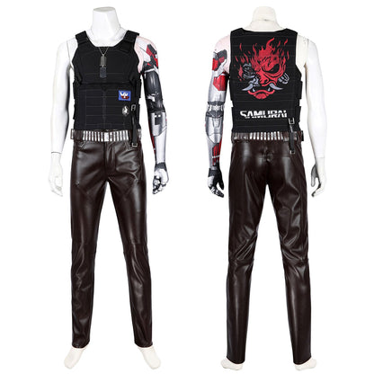 Cyberpunk 2077 Johnny Silverhand Male Cosplay Costumes