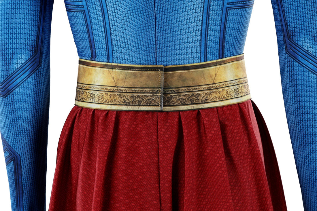Supergirl Kara Zor-El Jumpsuit Superwoman Cosplay Costumes