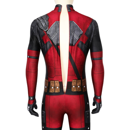 X-men Deadpool Wade Winston Male Jumpsuit Cosplay Costumes