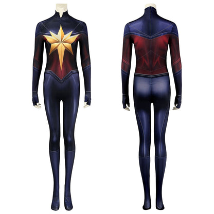 The Marvels Captain Marvel 2 Carol Danvers Female Jumpsuit Cosplay Costumes