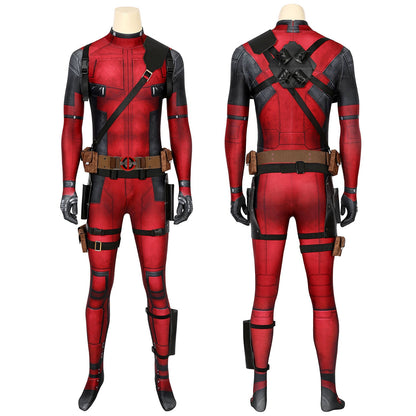 X-men Deadpool Wade Winston Male Jumpsuit Full Set Cosplay Costumes