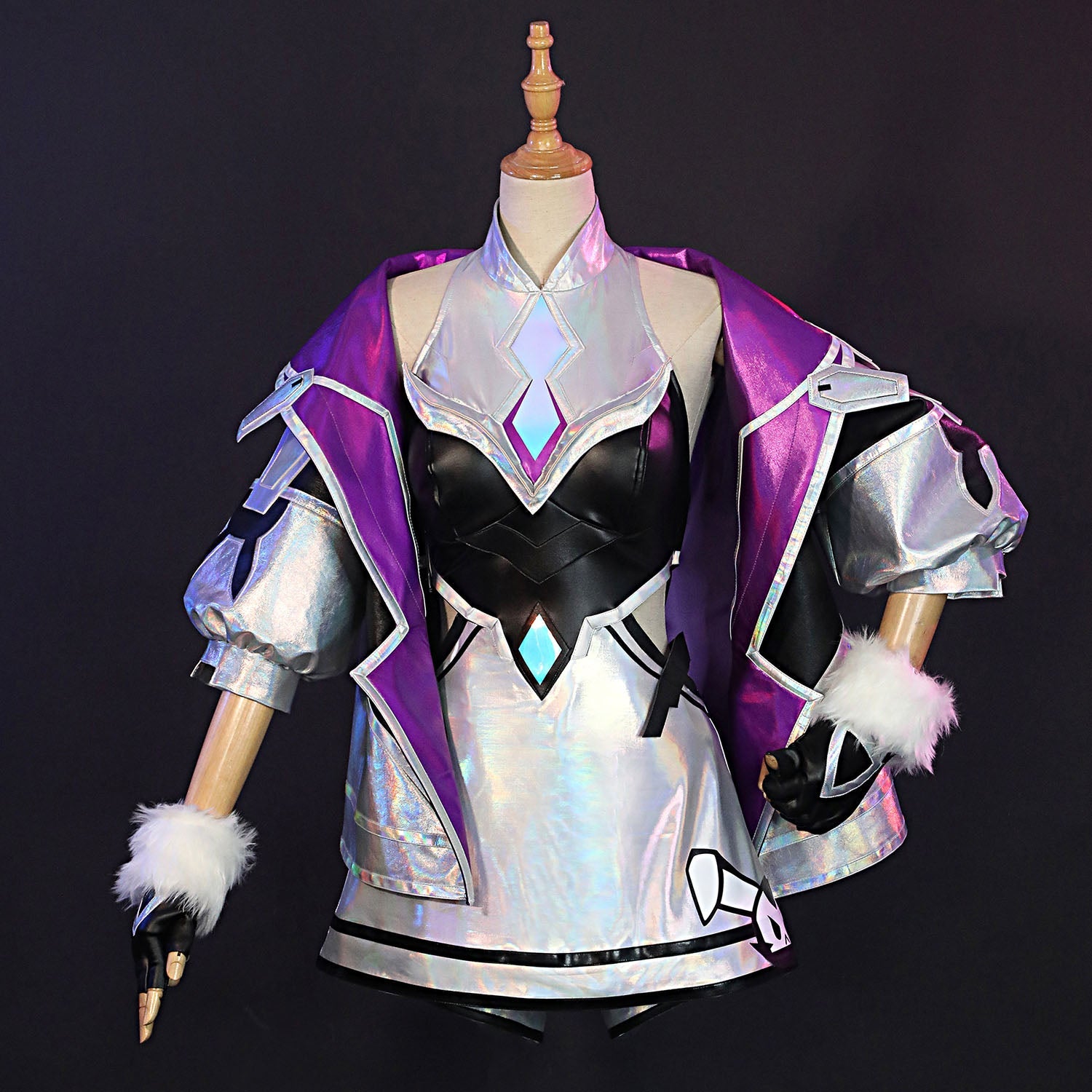 Game LOL Battle Bunny Miss Fortune Full Set Role Cosplay Costumes