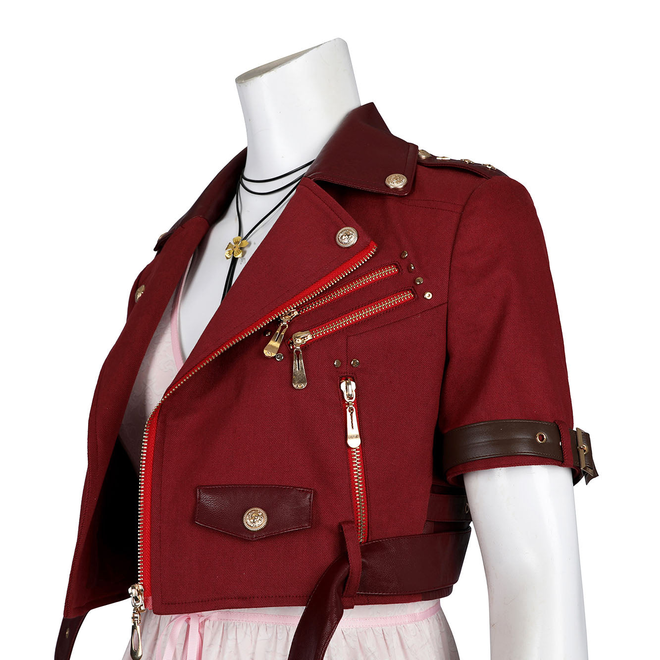 Final Fantasy VII FF7 Aerith Gainsborough Female Cosplay Costumes