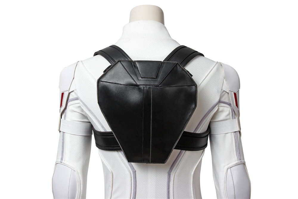 Black Widow Natasha Romanoff White Suit Female Cosplay Costumes