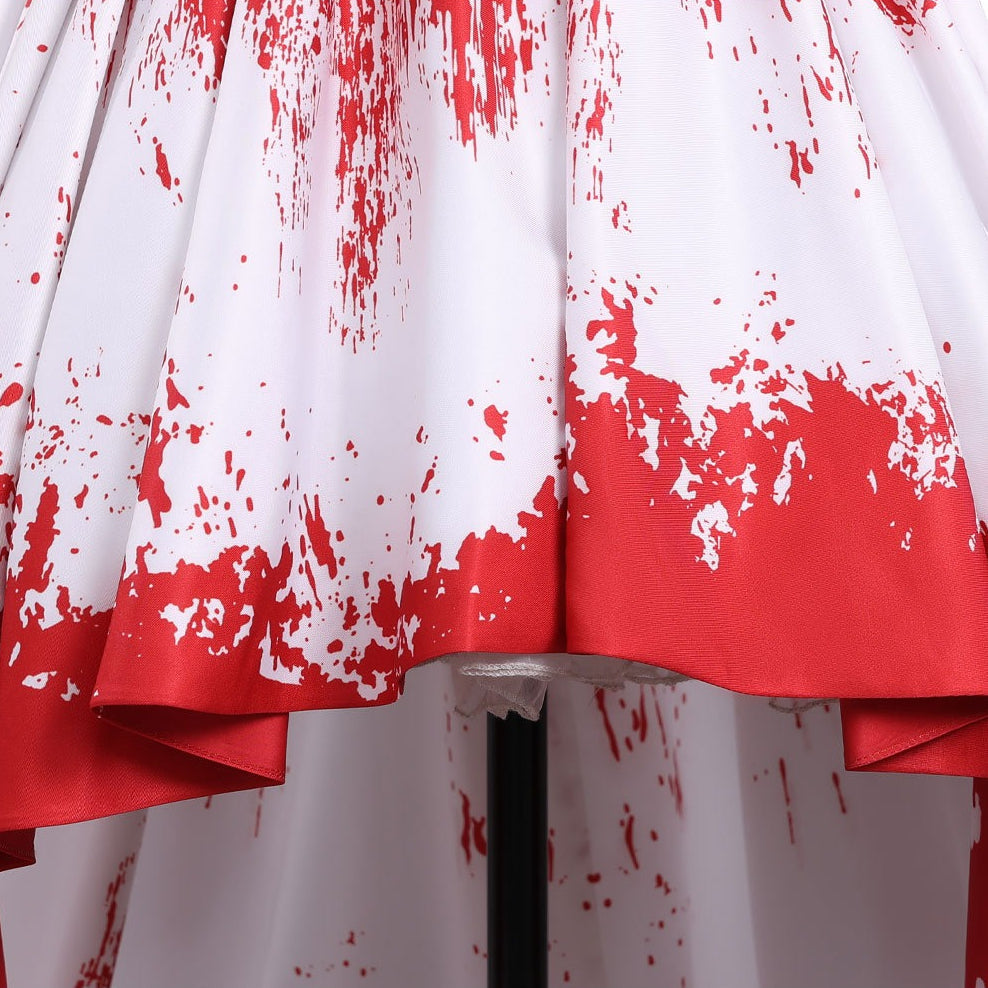 Girl From Nowhere The Reset Nanno Red White Skirt Cosplay Costumes