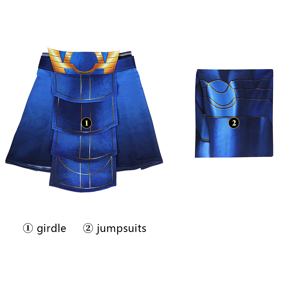 Eternals Ikaris Male Jumpsuit with Apron Fullset Cosplay Costumes