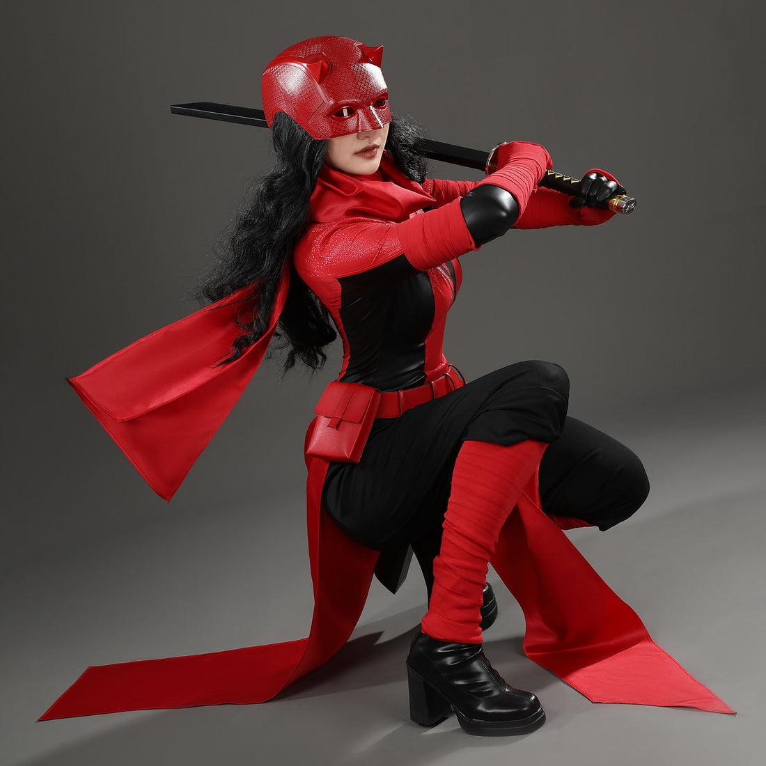 Daredevil Elektra Natchios Top Level Female Cosplay Costumes