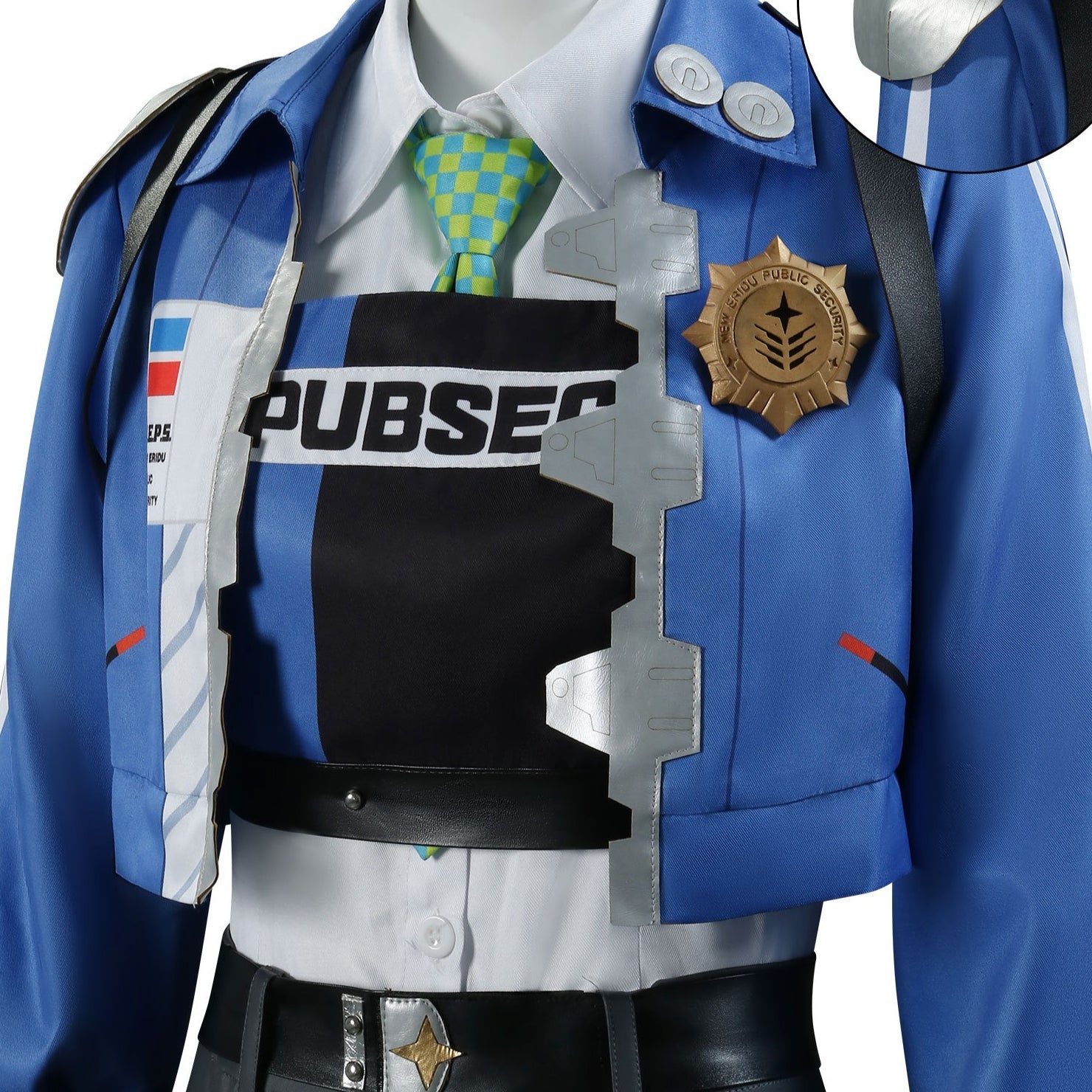 Zenless Zone Zero Public Security Detective Zhu Yuan Cosplay Costumes