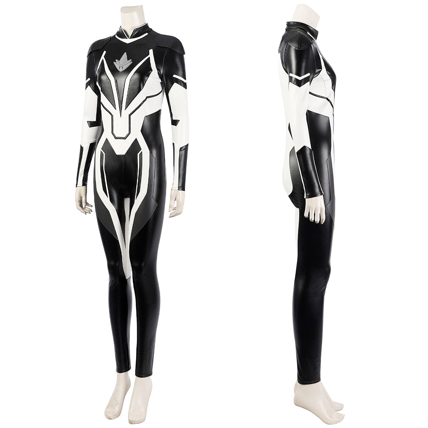 Captain Marvel 2 Monica Rambeau Female PU Leather Cosplay Costumes