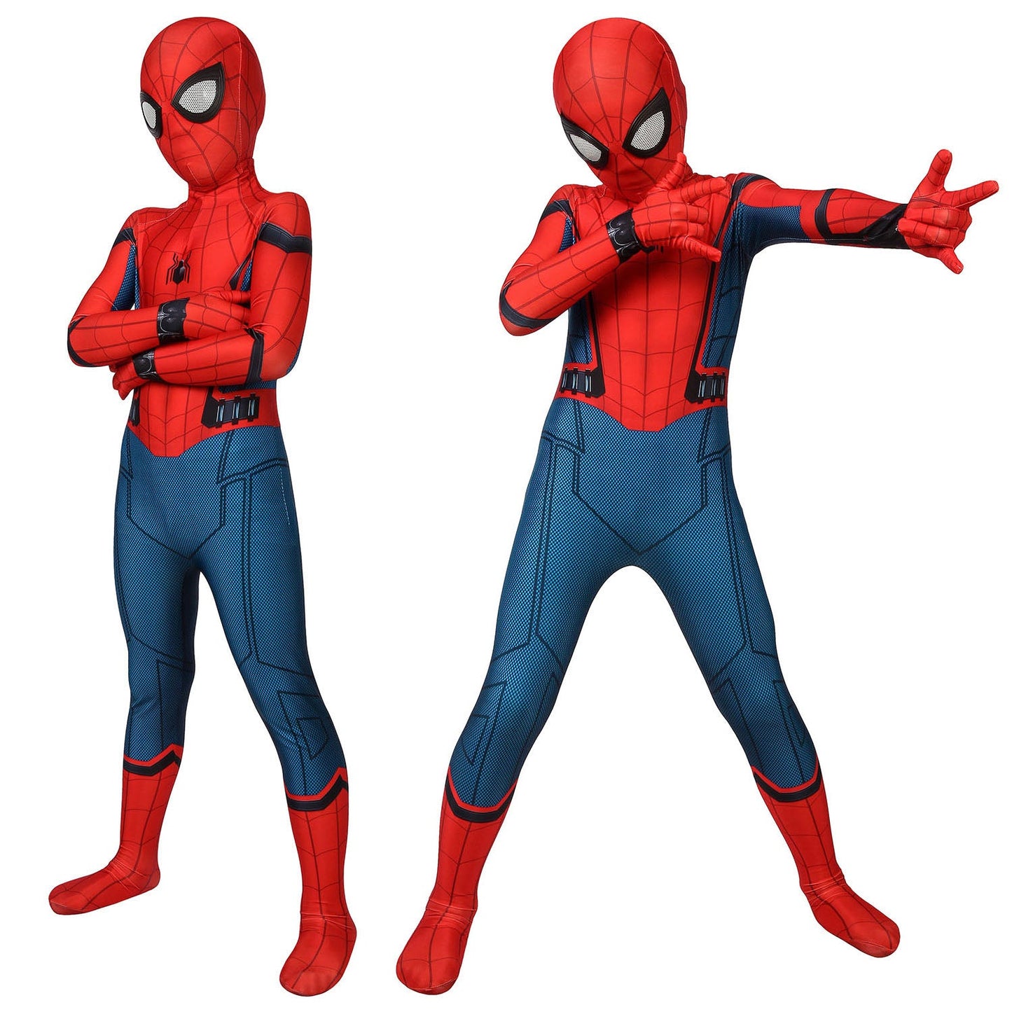 Spider-Man Homecoming Far From Home Children Jumpsuit Cosplay Costumes