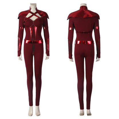 The Boys Season 3 Crimson Countess Jumpsuit Female Cosplay Costumes