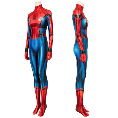 Spider-Man Far From Home Peter Parker Female Jumpsuit Cosplay Costumes