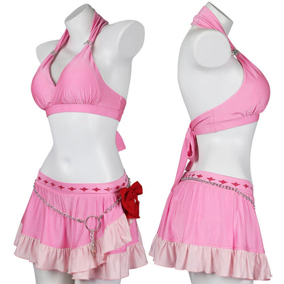 Final Fantasy VII Rebirth Aerith Gainsborough Swimsuit Cosplay Costumes