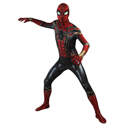 Infinity War Peter Parker Spider-Man Male Jumpsuit Cosplay Costumes