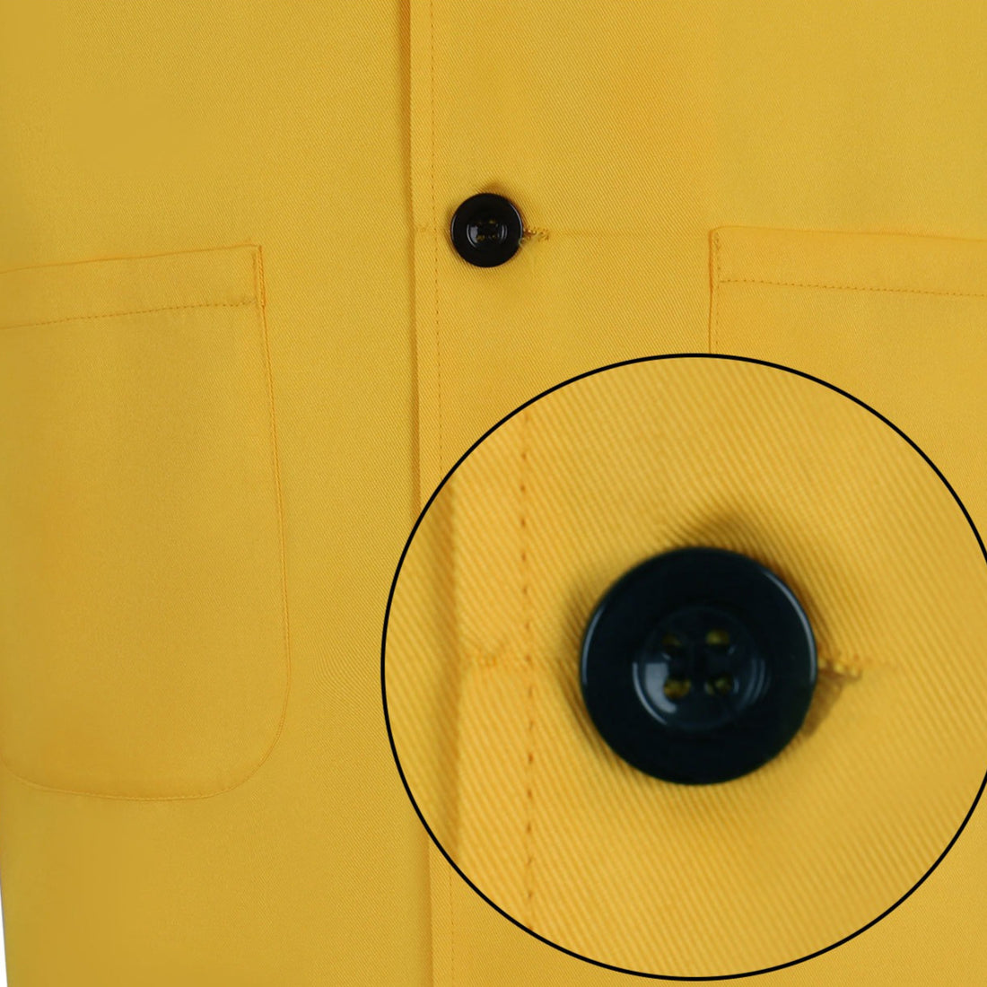 Beetle Juice Shrunken Head Bob Yellow Suit Halloween Cosplay Costumes