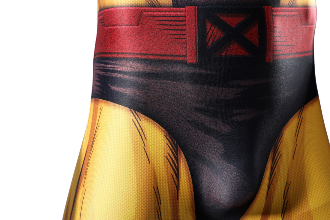 X-Men '97 Wolverine The Brown Suit Jumpsuit Helmet Cosplay Costumes