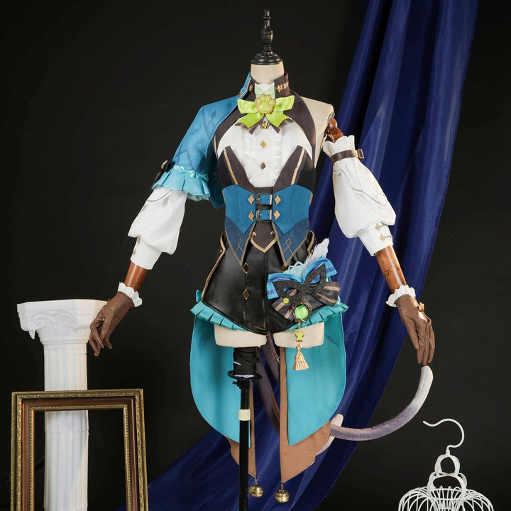 Genshin Impact Phantom in Boots Kirara Cosplay Costumes