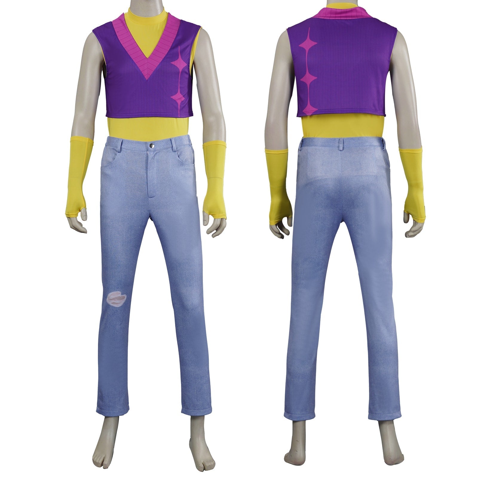 KPop Demon Hunters Saja Boys Jinu Abby Baby Mystery Romance Cosplay Costumes