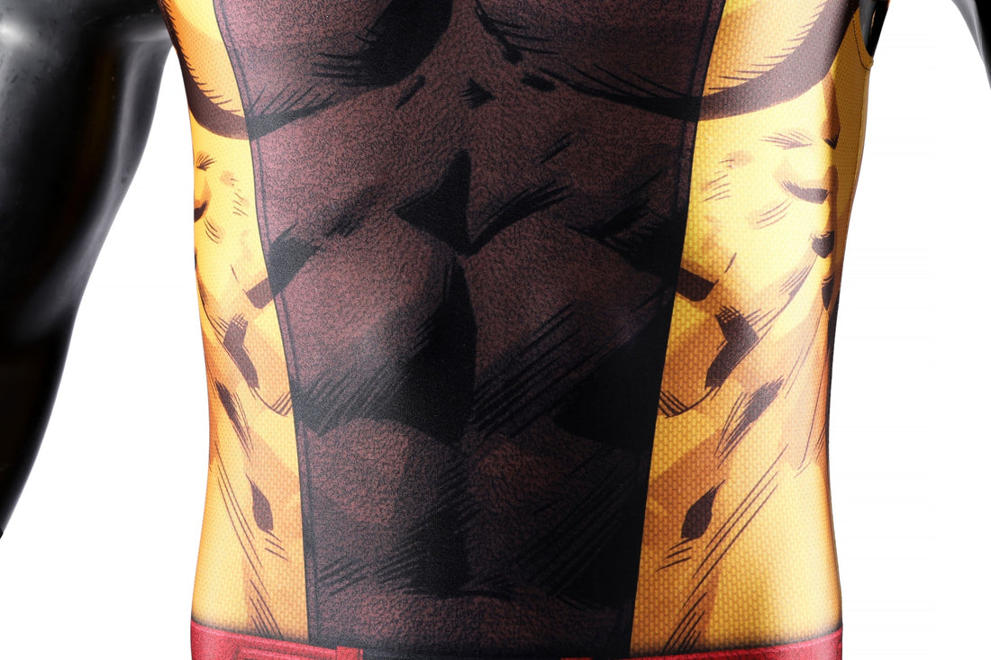 X-Men '97 Wolverine The Brown Suit Jumpsuit Helmet Cosplay Costumes