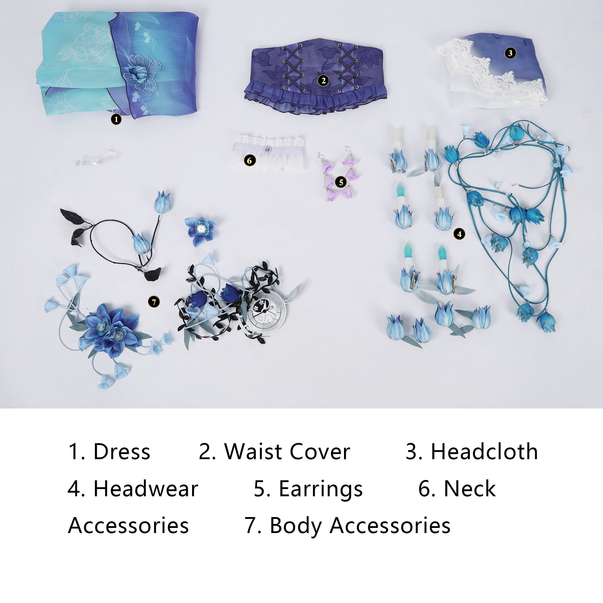 Identity V Entomologist Melly Plinius Ghost Candle Cosplay Costumes