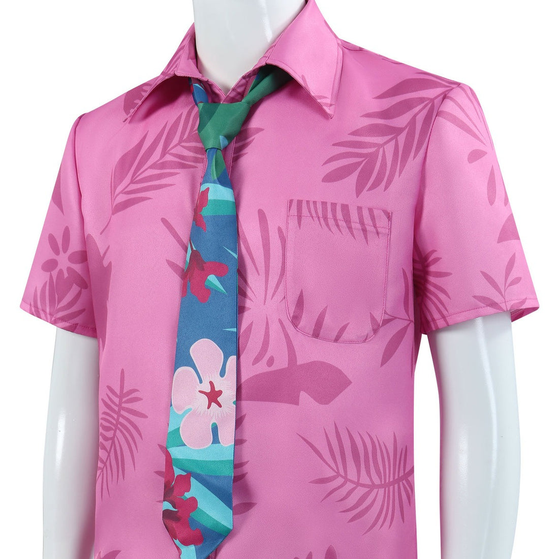 Zoo 2 Non-Mammalians Rise Nick Wilde Pink Shirt Cosplay Costumes