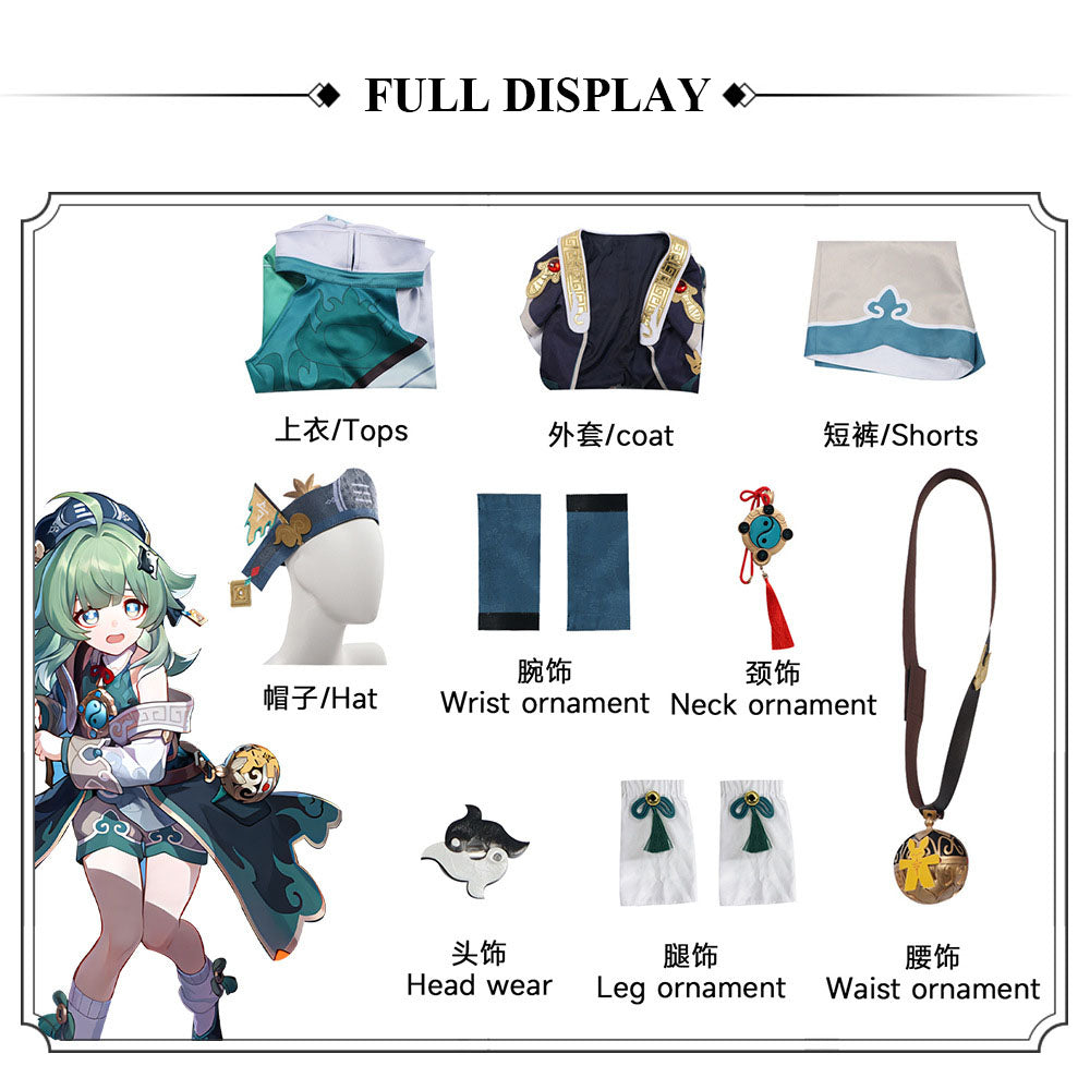 honkai star rail huohuo adult full set cosplay costume